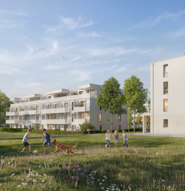 Modern residential building